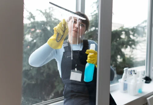 Nettoyage de vitres intérieures et extérieures à Vézelin-sur-Loire